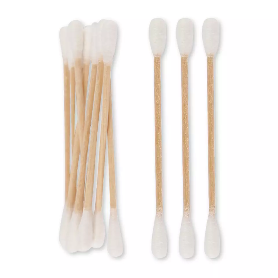 Hygostar 556120, Wood/Cotton Cotton Swabs, 5 x 70 mm, image 4, gallery thumbnail