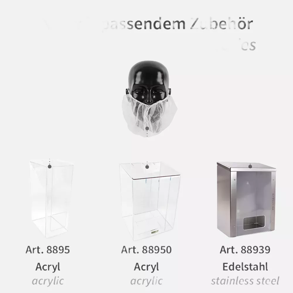 HygoStar 292206, PP-Bartschutz mit Ohrschlaufen, Groß, image 4