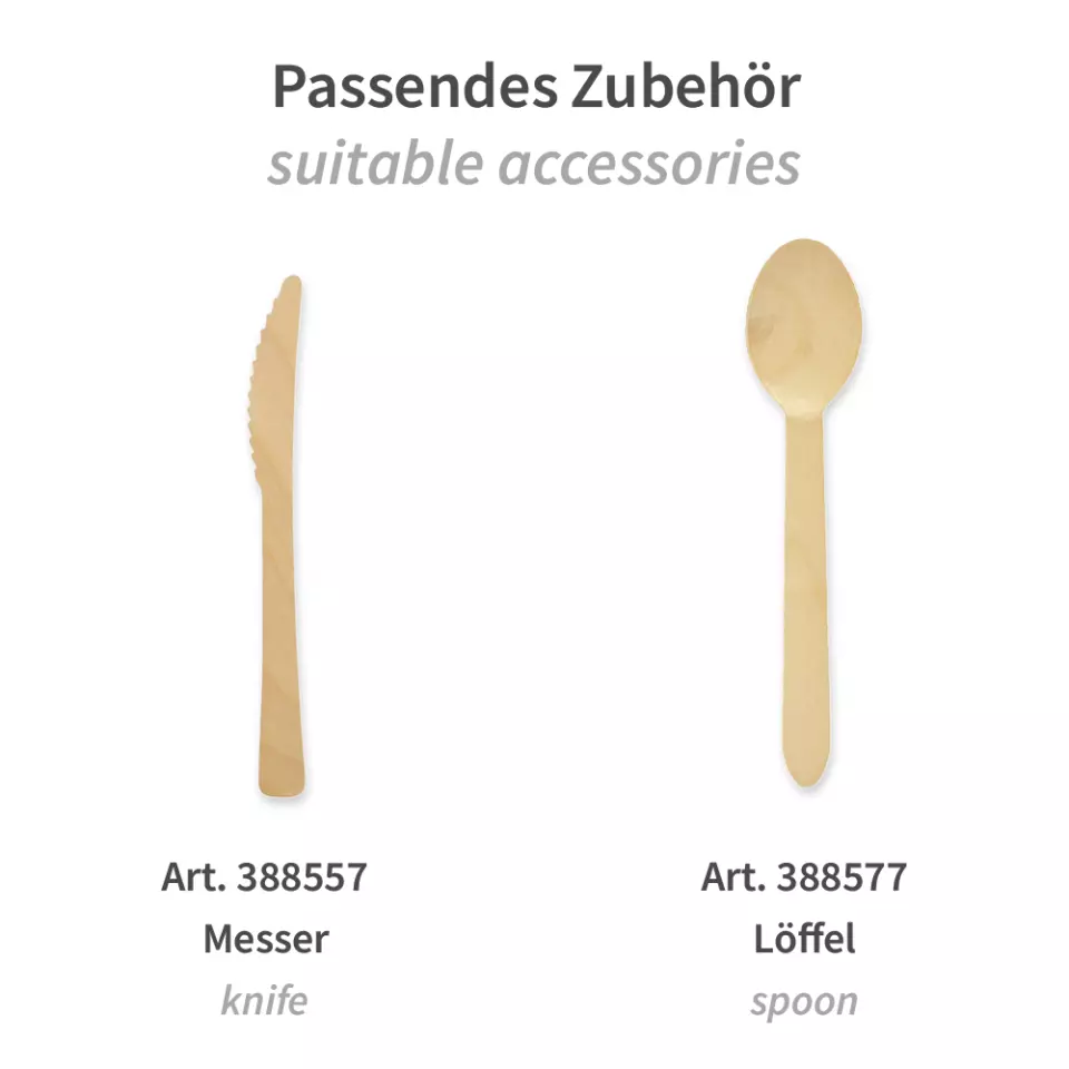 NATUREStar 388567, Organic Ecowood Wood Forks, 160 mm, image 2, gallery thumbnail