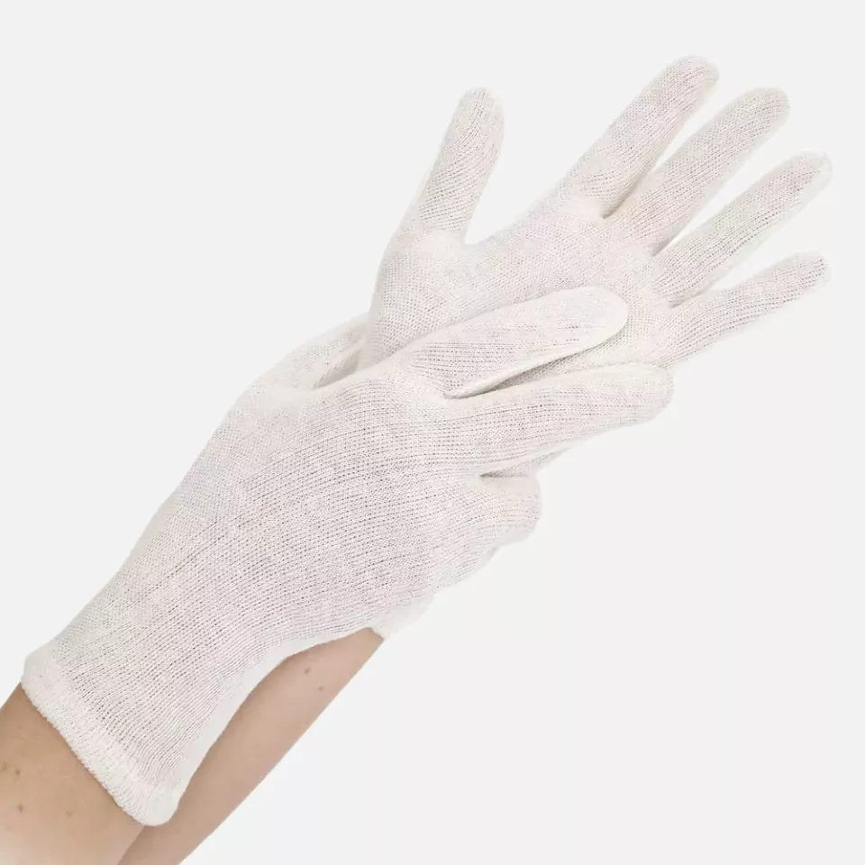 HygoNorm 27242, Nature Light Cotton Gloves, image 1, gallery thumbnail