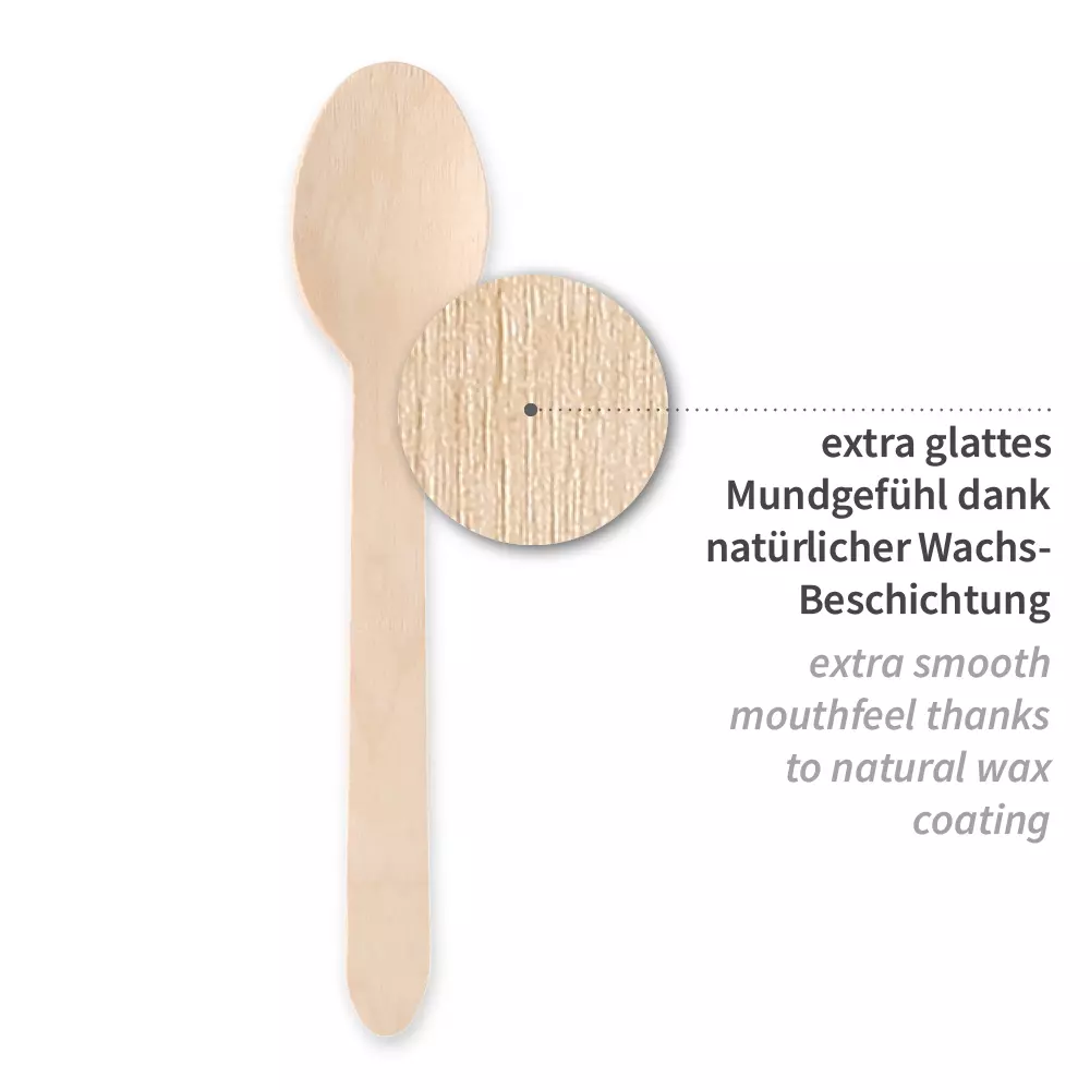 NATUREStar 388576, Bio-Holzlöffel, 165 mm, FSC® 100%, wachsbeschichtet, image 2
