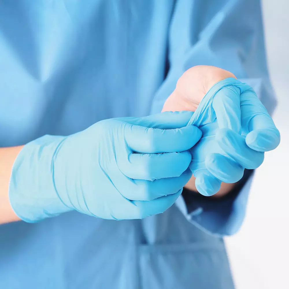 HygoStar 27001, Safe Premium Nitrile Gloves, Powder-Free, image 3