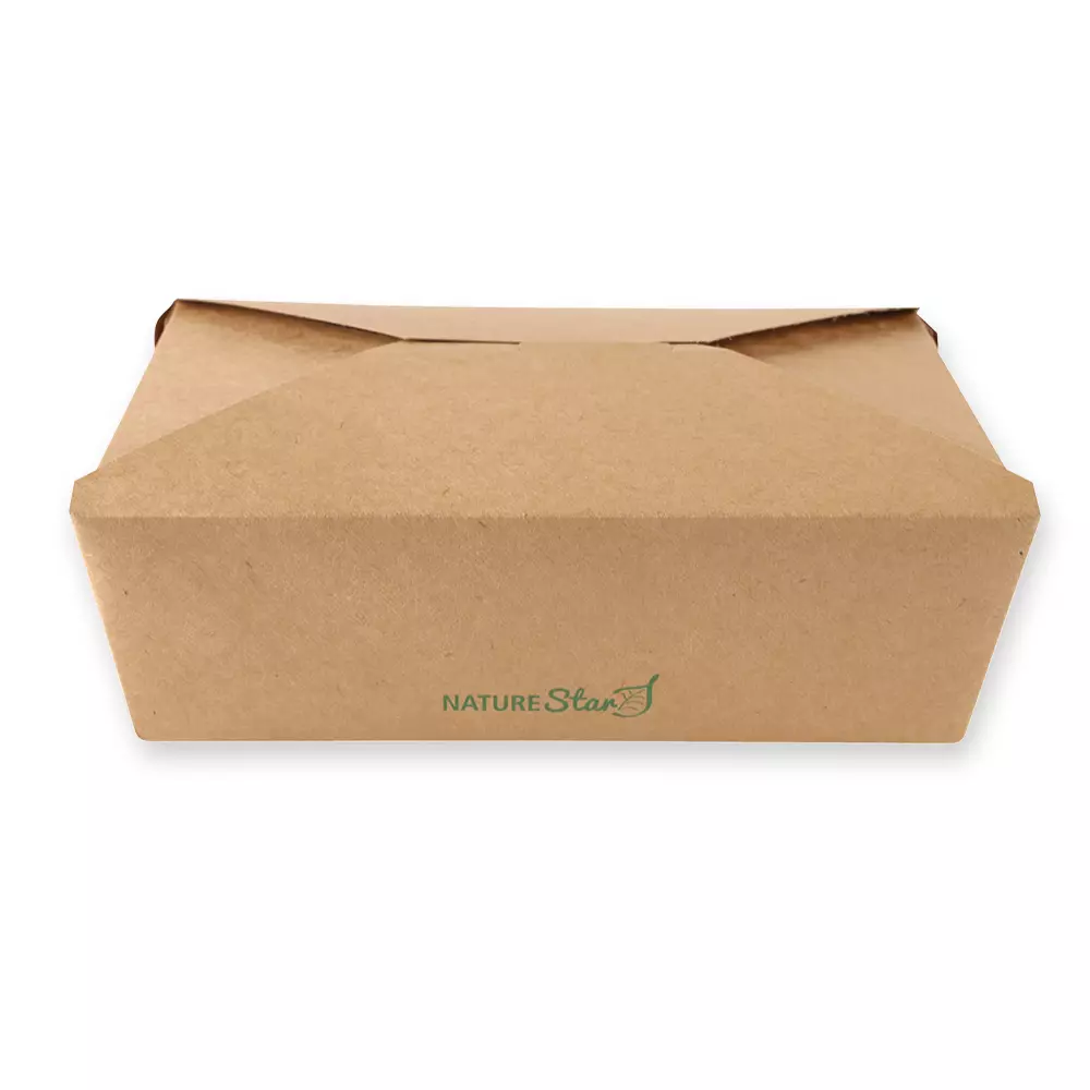 NATUREStar 416321, Menu Organic Food Boxes, 215 x 162 x 64 mm, Kraft Paper/PLA, image 4