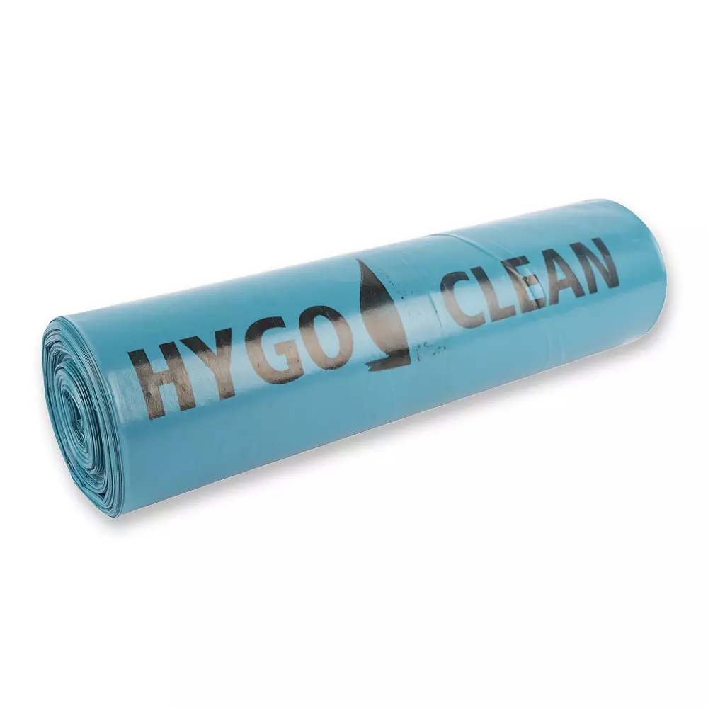 HygoClean 32324, LDPE Waste Bags, 110 l, Blue, Roll