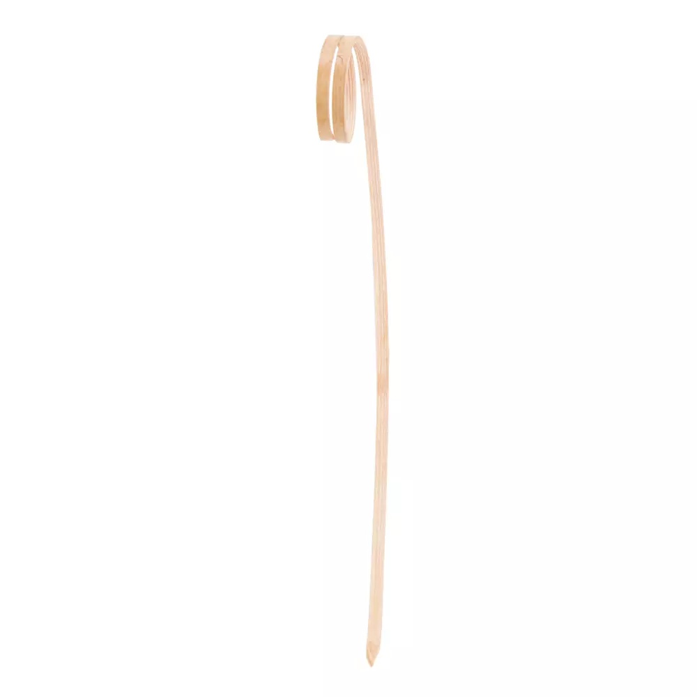 NATUREStar 38940, Curve Organic Bamboo Fingerfood Skewers, 120 mm, Natural, image 2