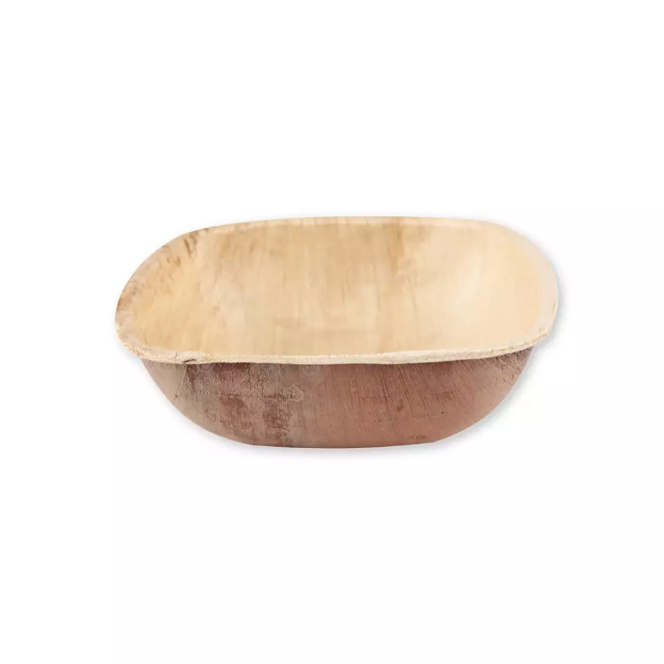 NATUREStar 410628, Bio-Palmblatt-Schalen, 400 ml, 145 x 145 mm, Quadratisch, image 2, gallery thumbnail