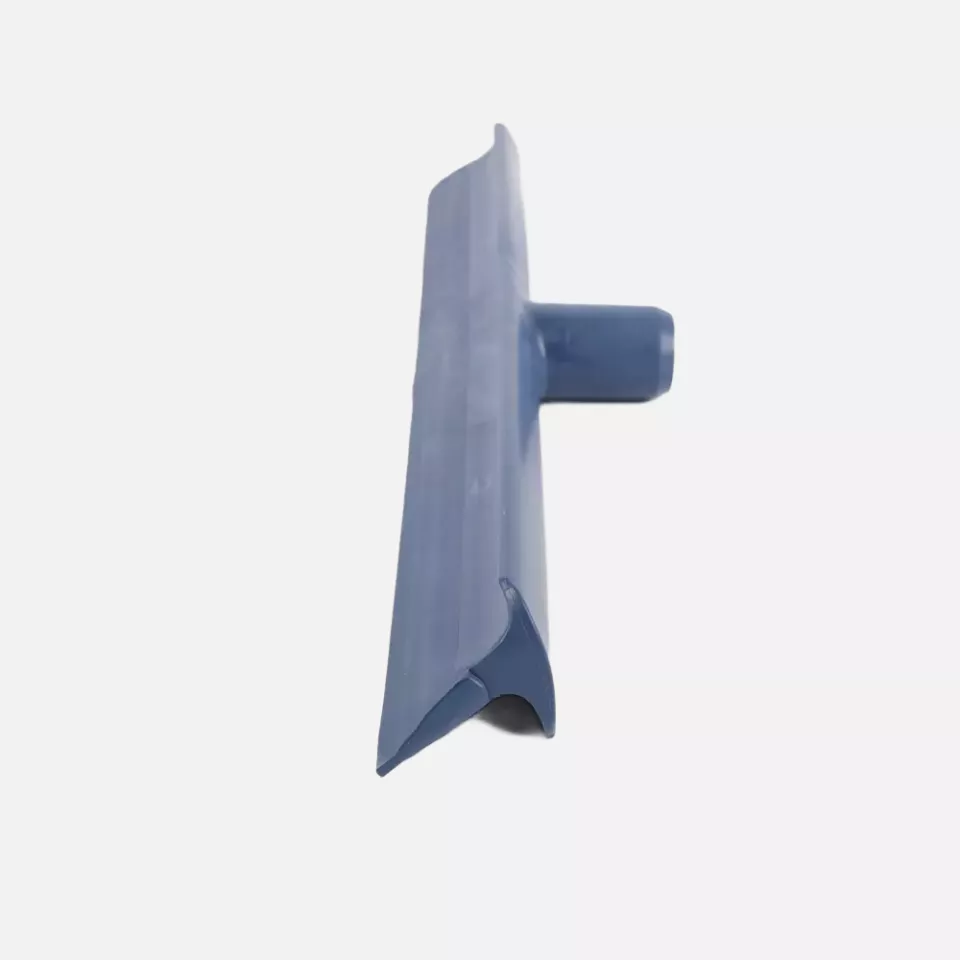 HygoClean 85596, Detectable PP Single Blade Rubber Squeegee, Blue, image 4, gallery thumbnail