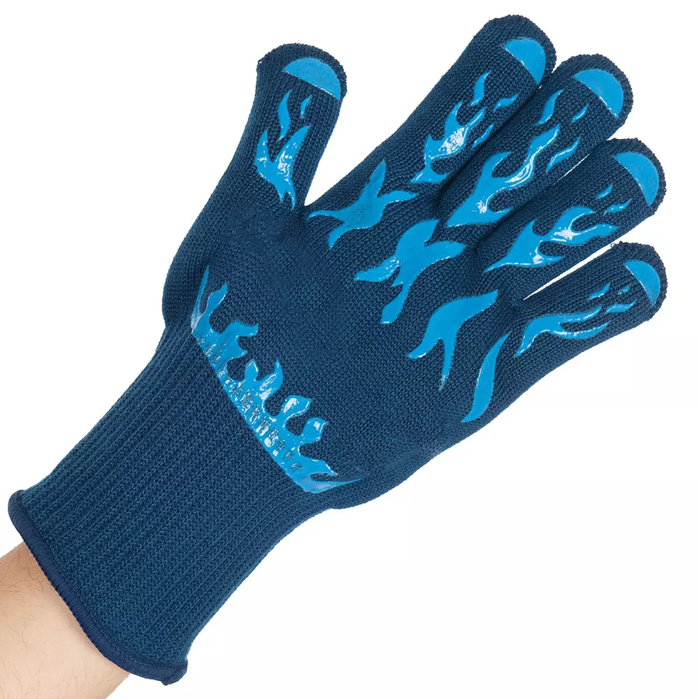 HygoStar 336400, Allfood Hot Cut Protection Gloves, One Size, Silicone Coating