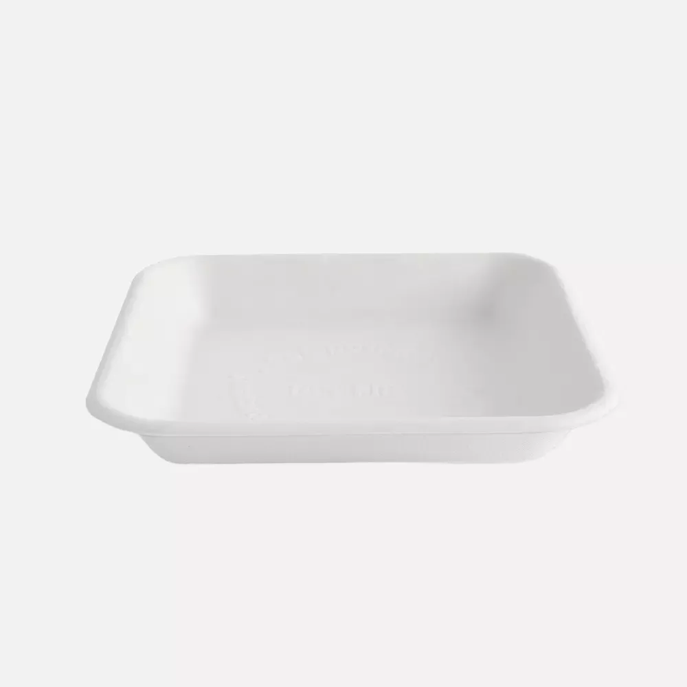 NATUREStar 41162, Organic Bagasse Foodtrays, 153 x 24 mm, Rectangular, image 2