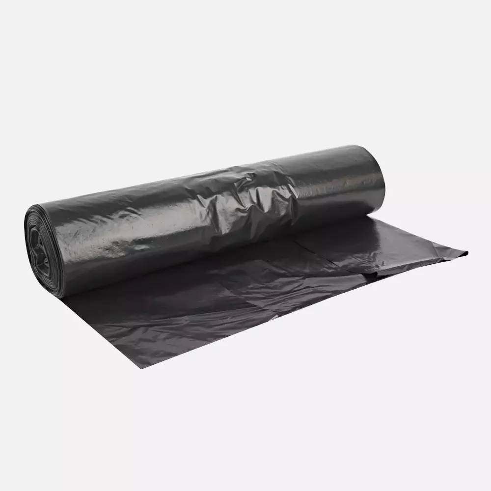 HygoClean 32653, Light LDPE Waste Bags, 70 l, Black, Roll, image 2