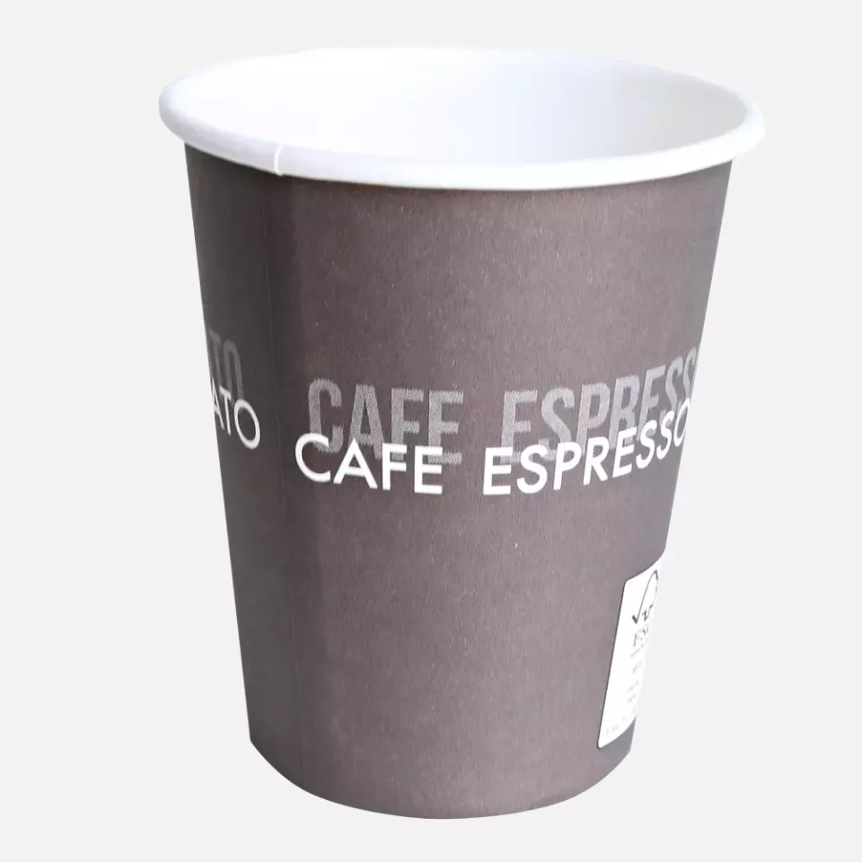 HygoStar 400083, To Go Paperboard/PE Coffee Cups, 200 ml / 8 oz, ø 80 mm, FSC®-mix, image 2, gallery thumbnail
