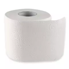 HygoClean 30421, 2-Ply Cellulose Toilet Paper, Small Roll, Bright White