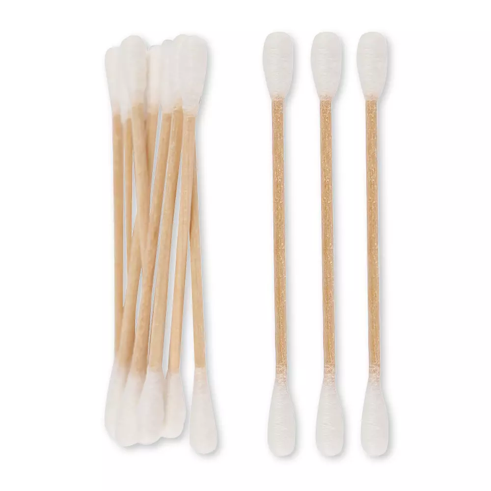 Hygostar 556120, Wood/Cotton Cotton Swabs, 5 x 70 mm, image 4