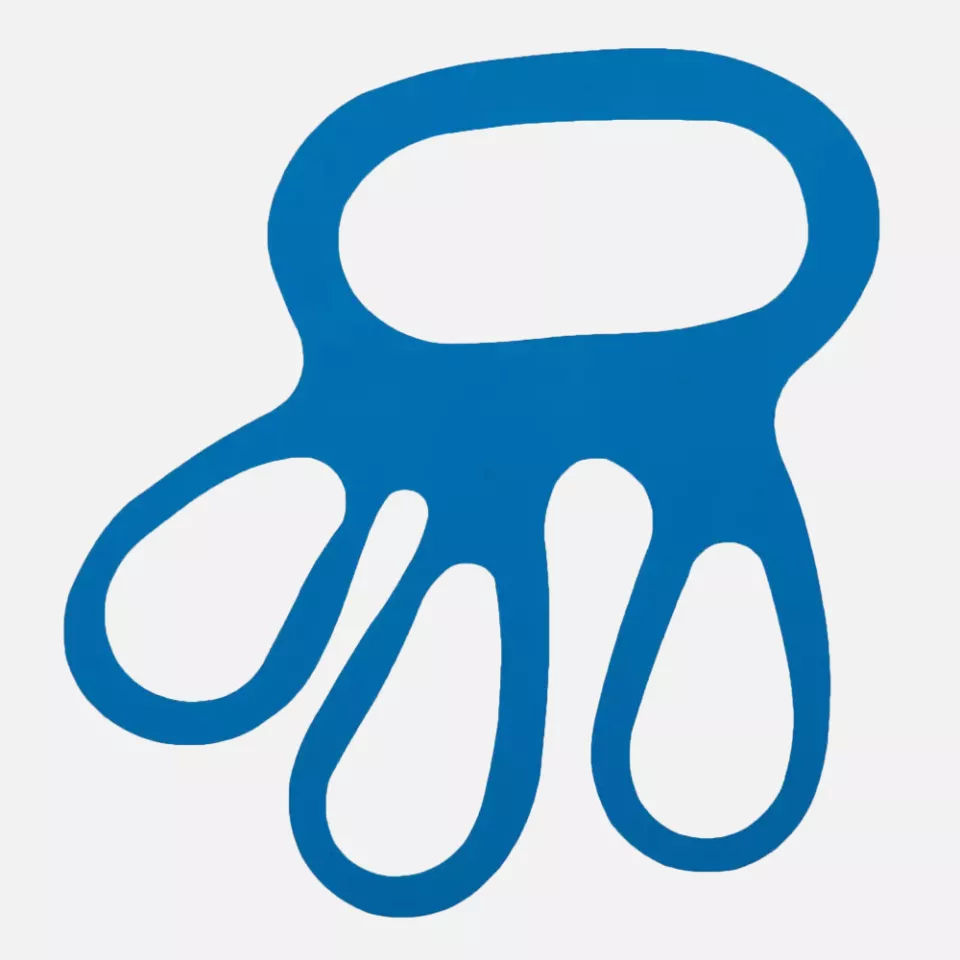 HygoStar 33802, Detectable PU Glove Tightener, Blue, image 1, gallery thumbnail
