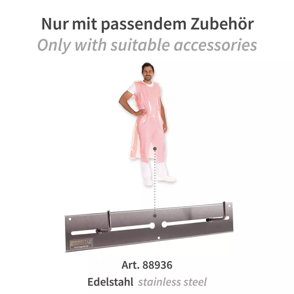 HygoStar 23613, LDPE Aprons, 30 my, image 7, gallery thumbnail