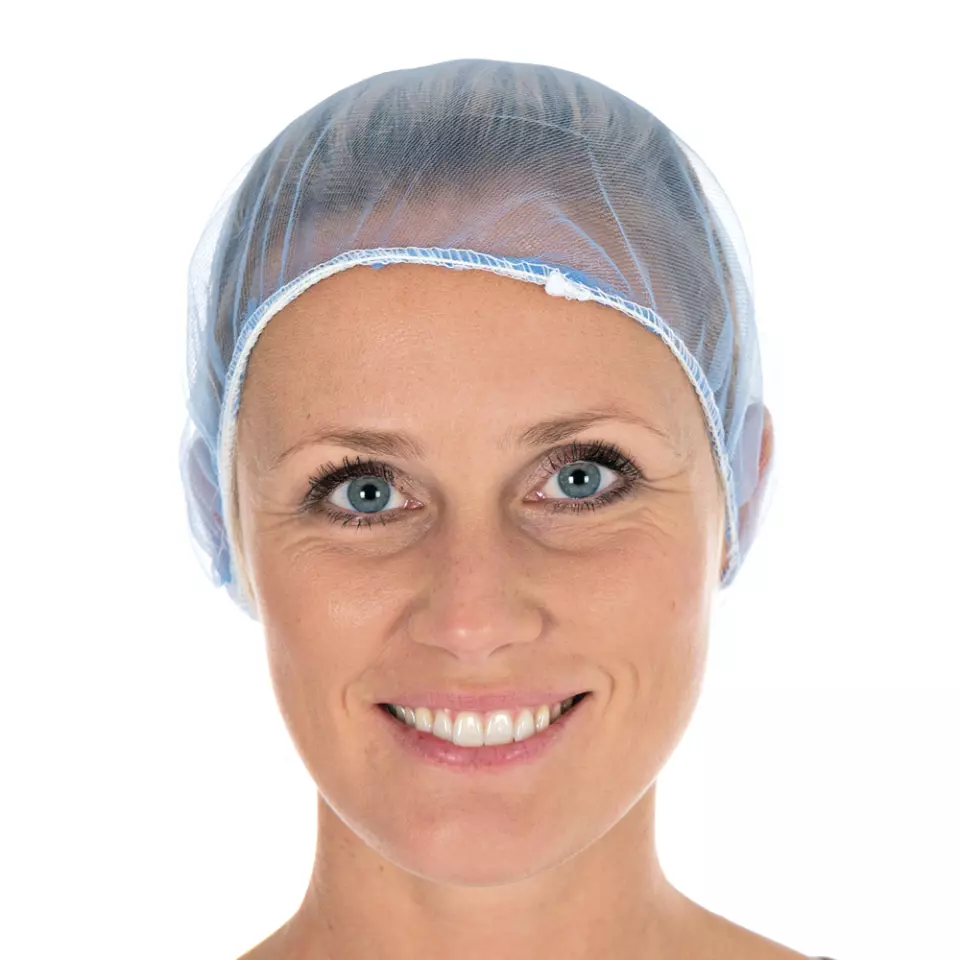 HygoStar 1249, Micromesh Nylon Bouffant Caps, image 2, gallery thumbnail