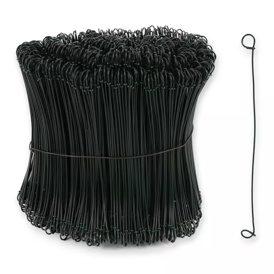 Franz Mensch 32301, Wire Waste Bag Fasteners, 200 mm, Green, image 1, gallery thumbnail