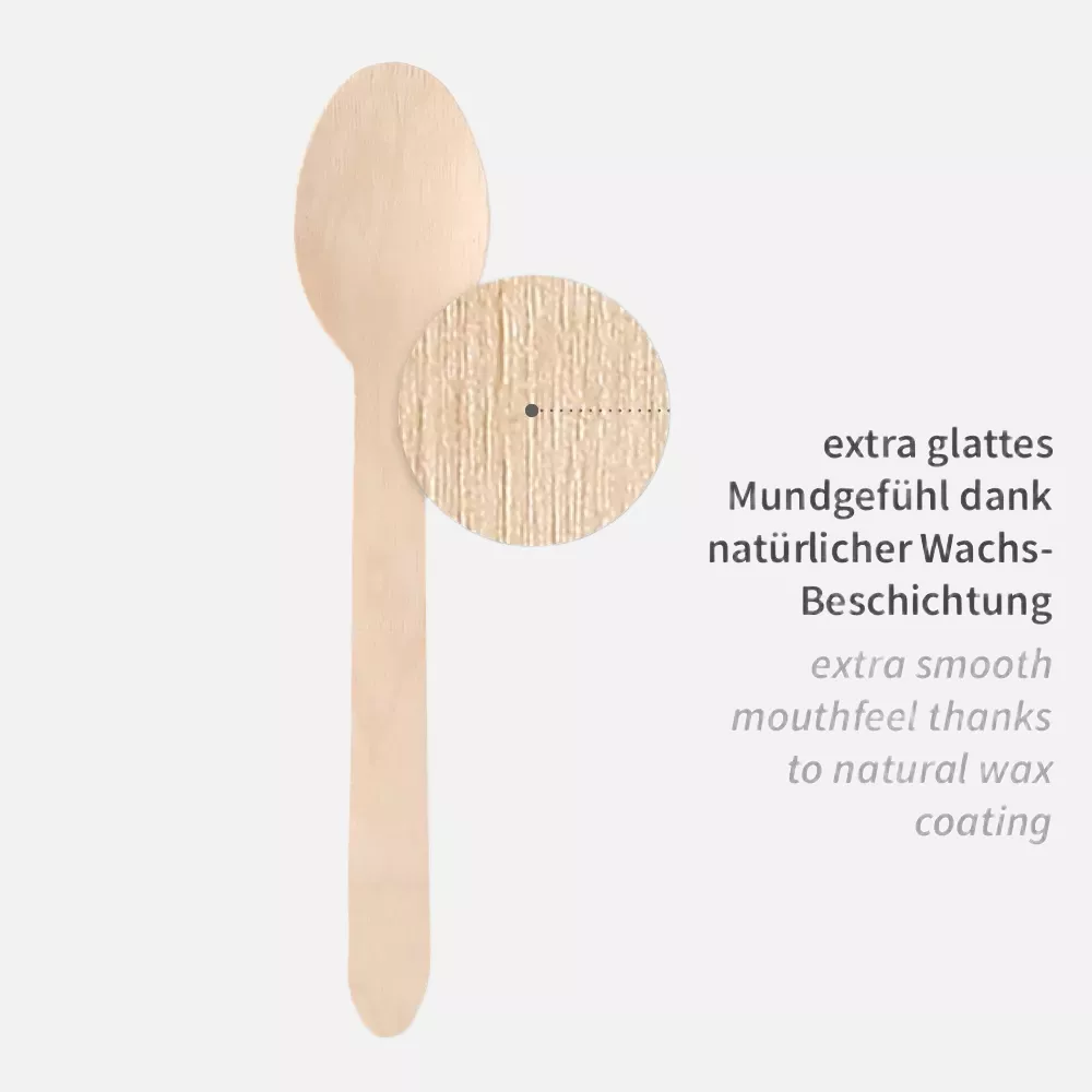 NATUREStar 388622, Organic Wood Spoon Cutlery Sets, FSC® 100%, Wax Coated, image 3