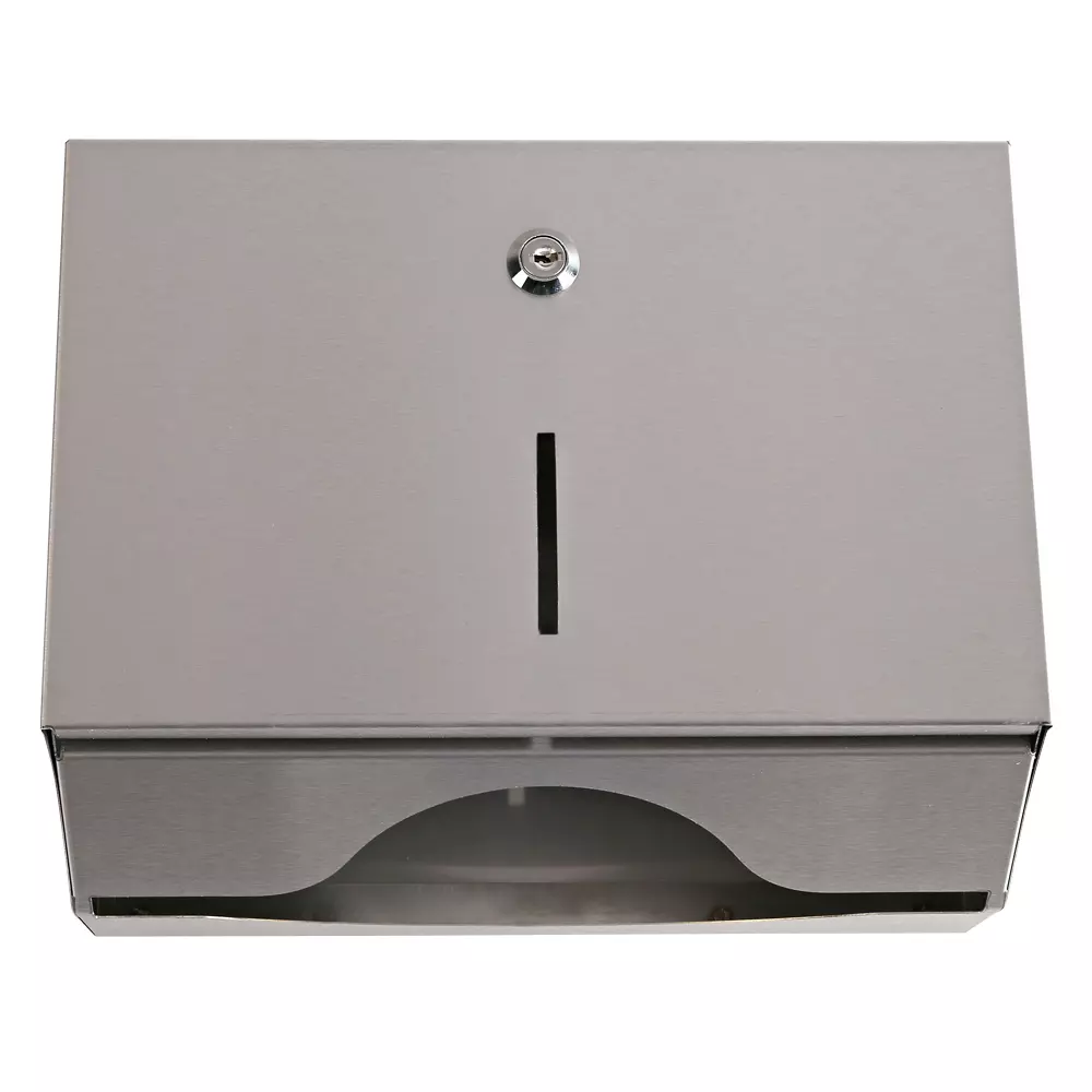 Hygostar 889650, C/V/ZZ-Fold Hand Towel Dispenser, Stainless Steel, image 2