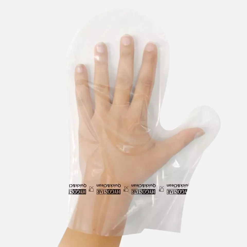 HygoStar 26479, Hygienic Mitten Gloves, LDPE, image 1, gallery thumbnail