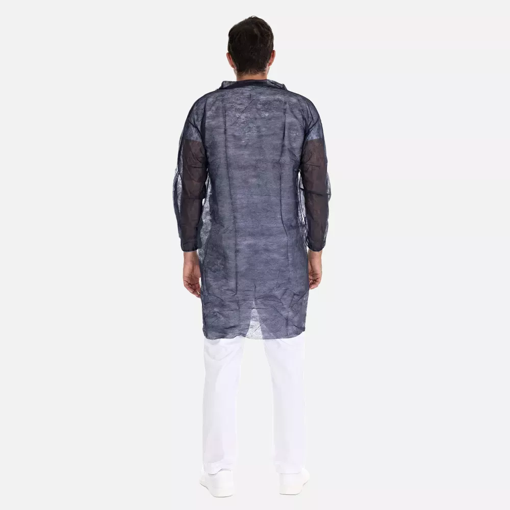 HygoNorm 274296, Eco PP Visitor Gowns, Push Buttons, XXXL, Blue, image 4