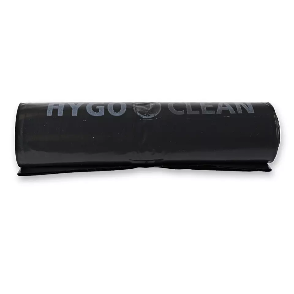 HygoClean 32333, Premium LDPE Waste Bags, 240 l, Black, Roll, image 3, gallery thumbnail
