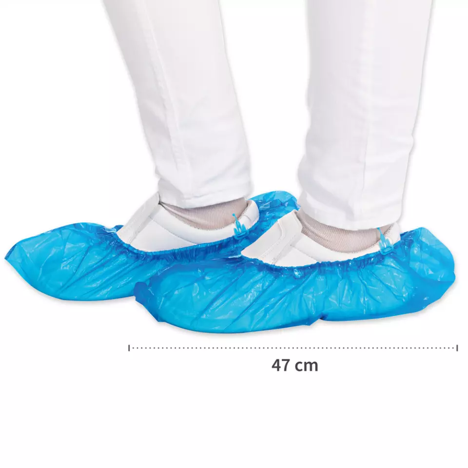 Hygostar 2850H, Hygomat CPE Overshoes, Blue, image 3, gallery thumbnail
