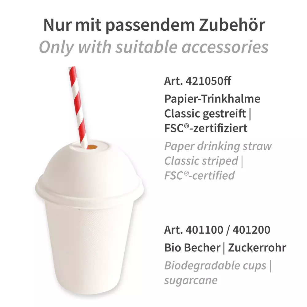 NATUREStar 401401, Dome Lids, Bagasse, image 4