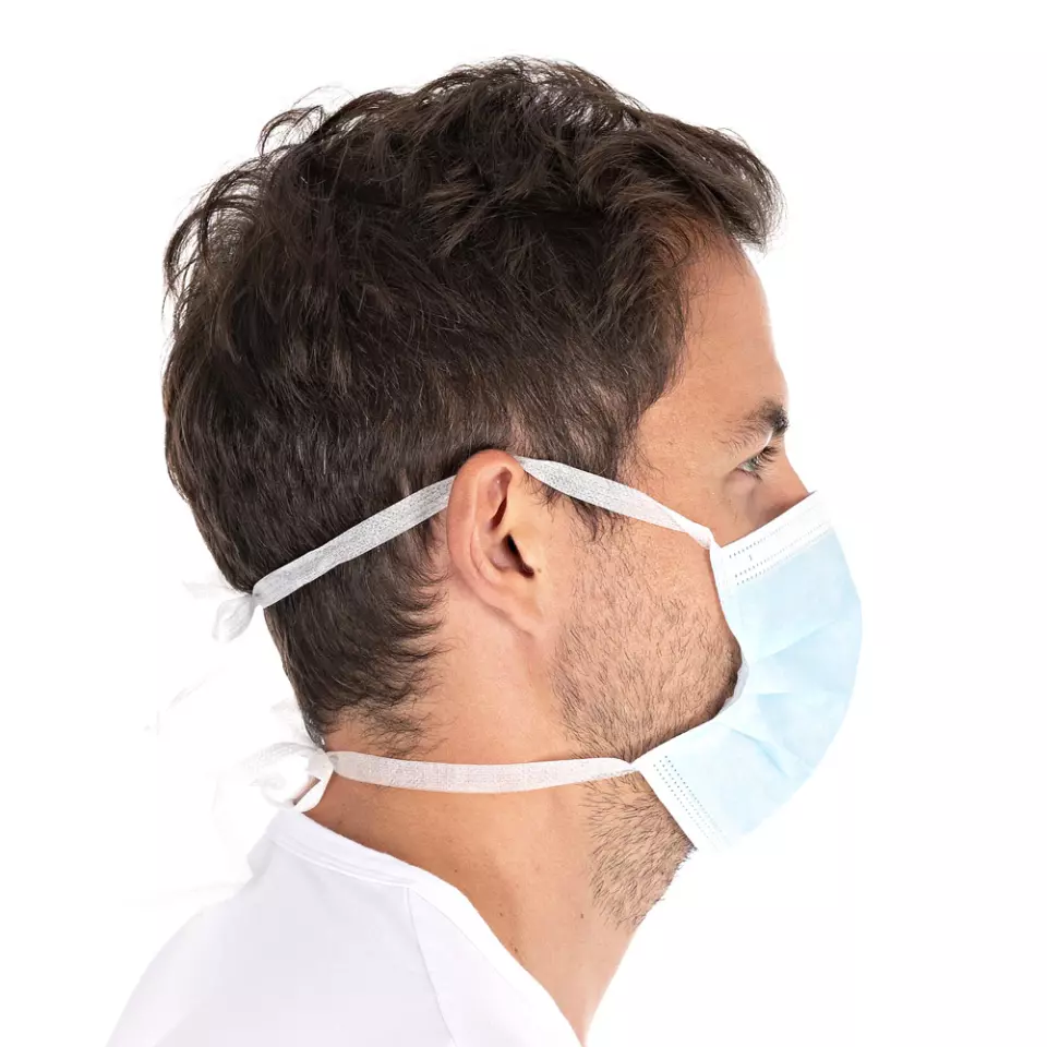 HygoStar 29166, Type II PP Face Mask, Ties, image 1, gallery thumbnail