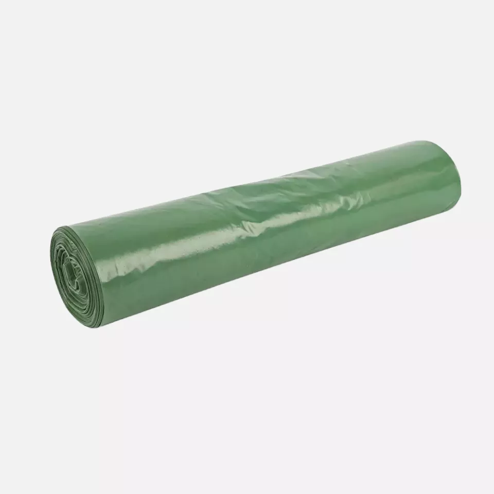 HygoClean 32657, Light LDPE Waste Bags, 70 l, Black, Roll, image 1, gallery thumbnail