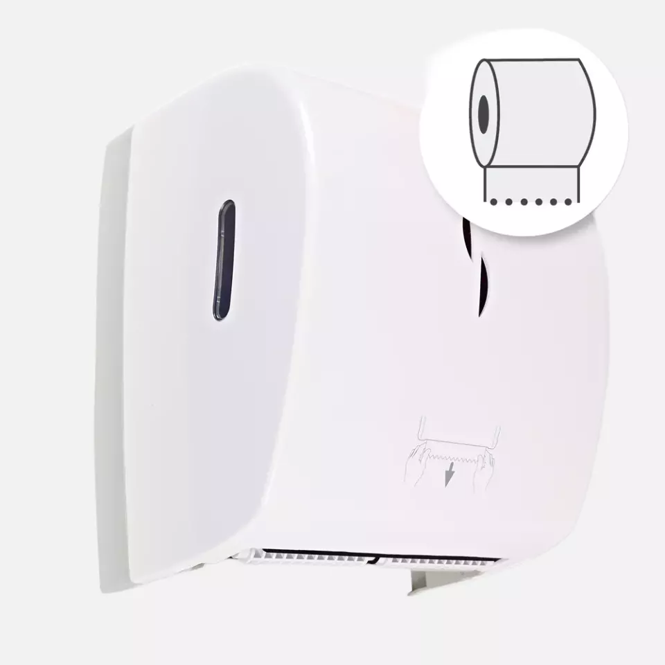 Franz Mensch 888721, Simply Eco Handtuchrollenspender, Autocut, Kunststoff, image 2, gallery thumbnail