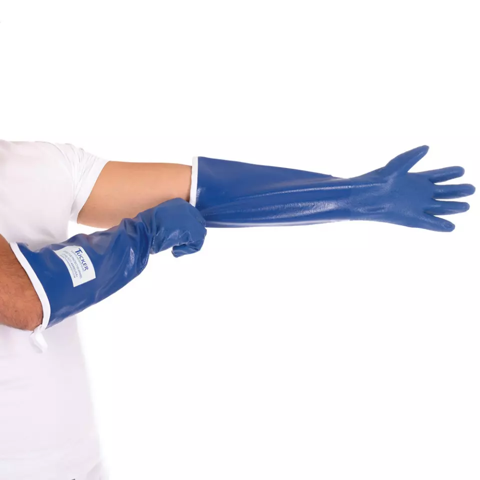 Franz Mensch 330205, Burnguard Multi SteamGuard™ Heat Protection Gloves, 35 cm, Blue, image 6, gallery thumbnail