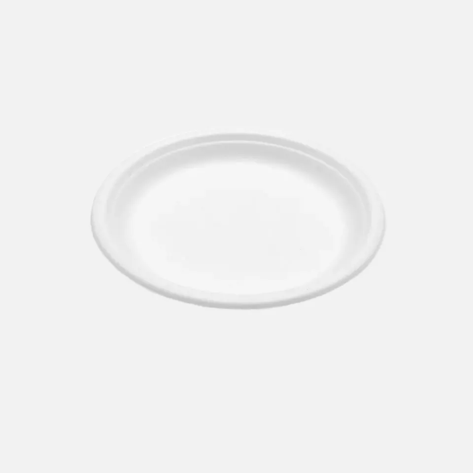 NATUREStar 41041, Bordofino Round Bagasse Plates, Ø 170 mm, image 1, gallery thumbnail