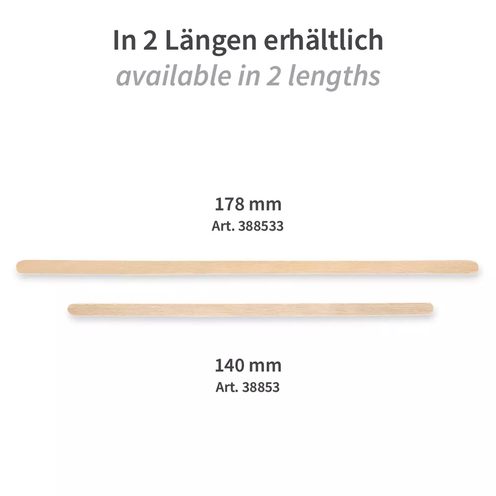 NATUREStar 38853, Organic Wood Stirrers, 140 mm, image 3