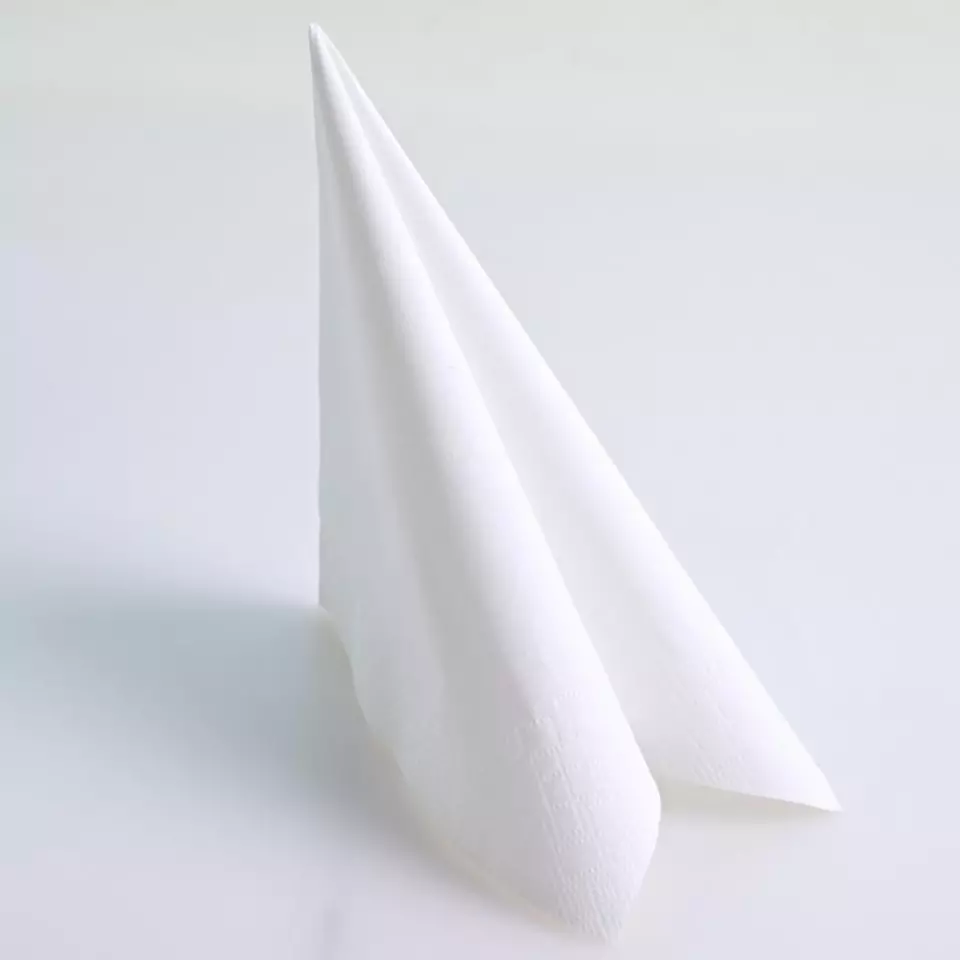 HygoStar 30510, Classic Napkins, 3-ply, 1/4 Fold, 33 x cm, White, FSC®-mix