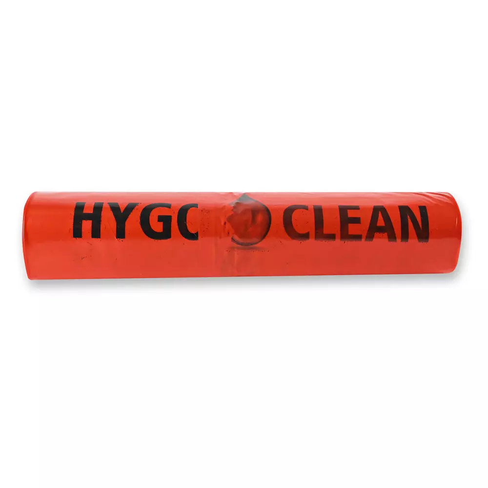 HygoClean 32555, Light LDPE Waste Bags, 120 l, Red, Roll, image 3