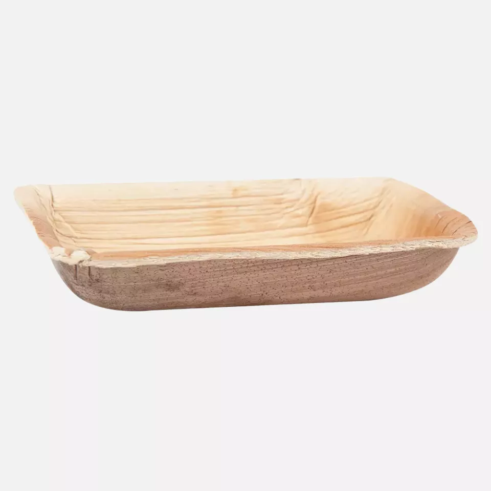 Franz Mensch 410631, Palm Leaf Fingerfood Trays, Organic, Rectangular, 115 x 65 mm, 25 ml, image 1, gallery thumbnail