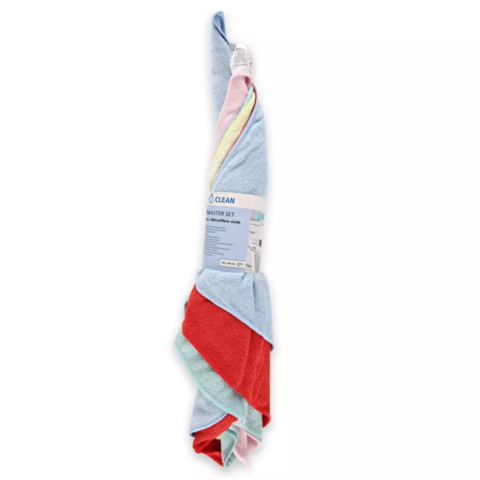 HygoClean 317641, Micro Master Microfiber Cloth Set, Assorted Colours, Polyester/Polyamide, image 11, gallery thumbnail