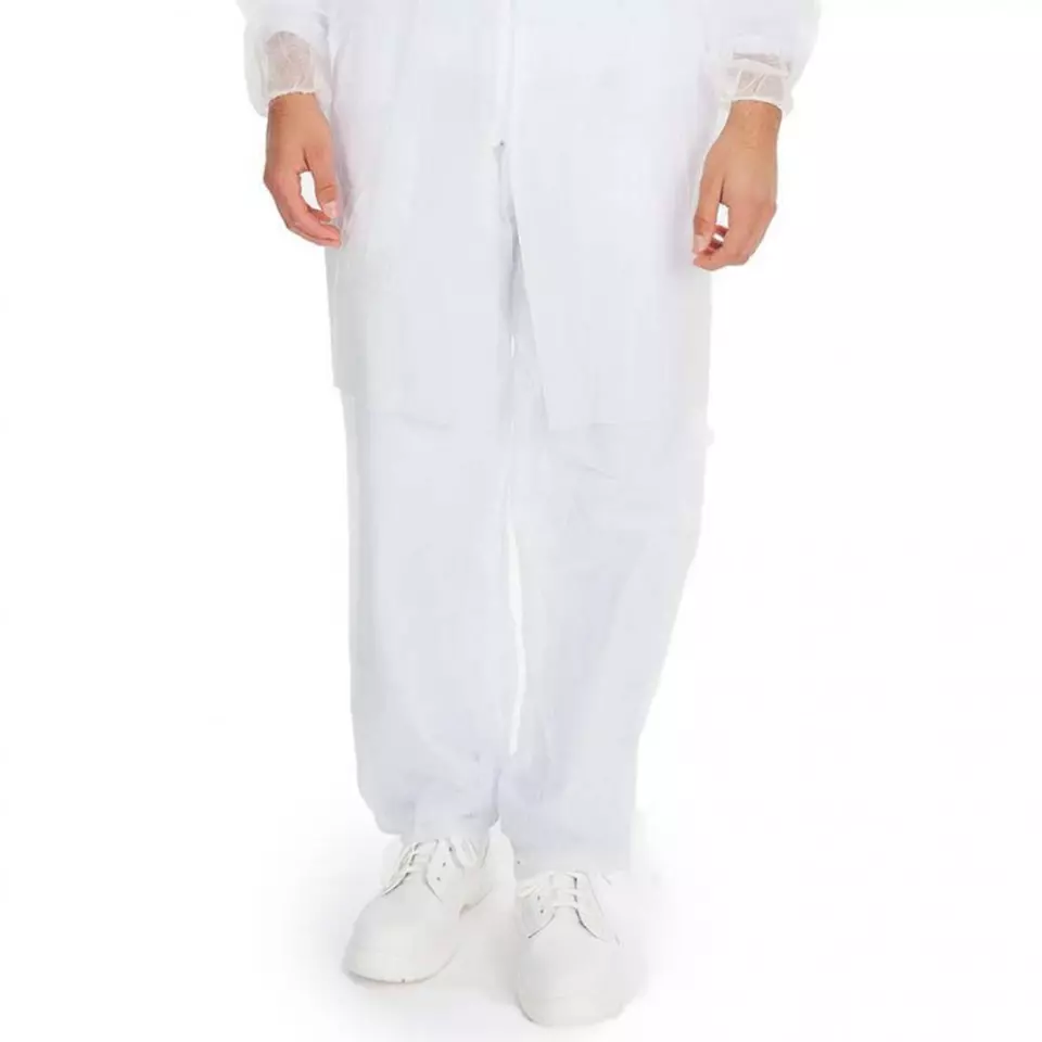 Hygonorm 275079, Eco PP Trousers, XXXXL, White, image 1, gallery thumbnail