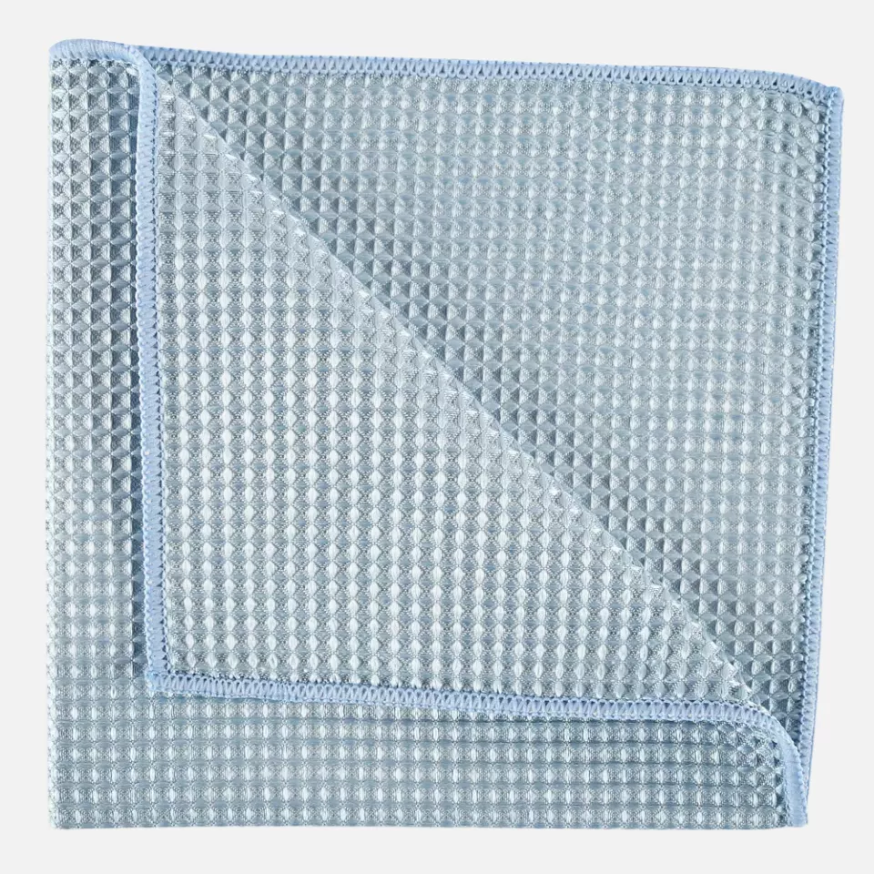 HygoClean 317665, Micro Master Waffle Microfiber Cloths, Blue, Polyester/Polyamide, image 1, gallery thumbnail