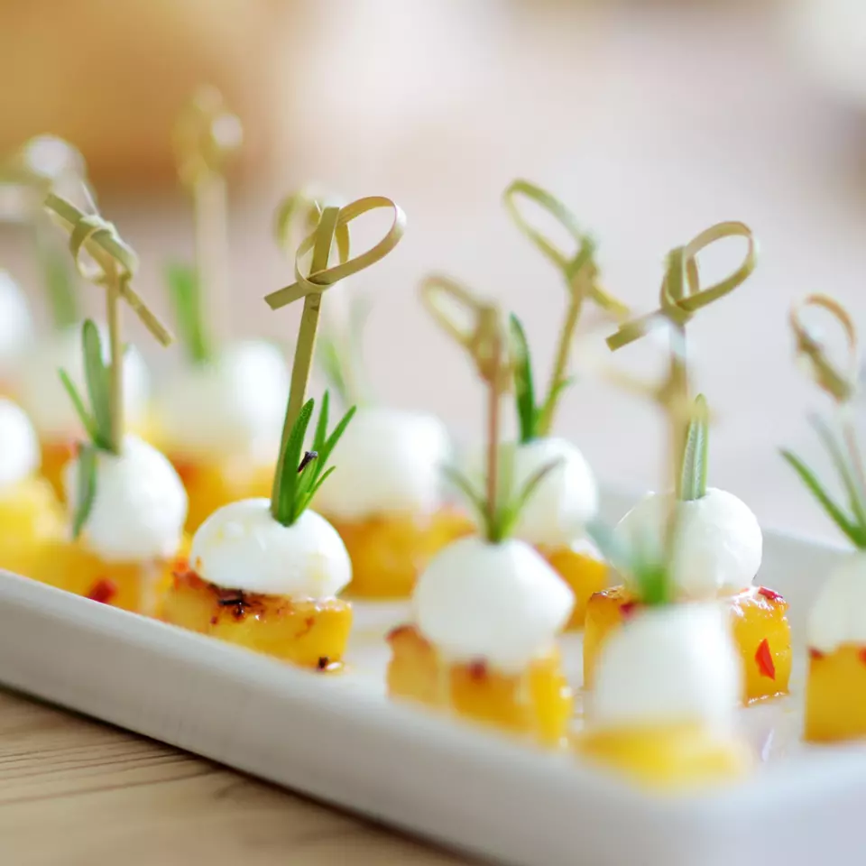 NATUREStar 389661, Loop Organic Bamboo Fingerfood Skewers, 90 mm, Natural, image 7, gallery thumbnail