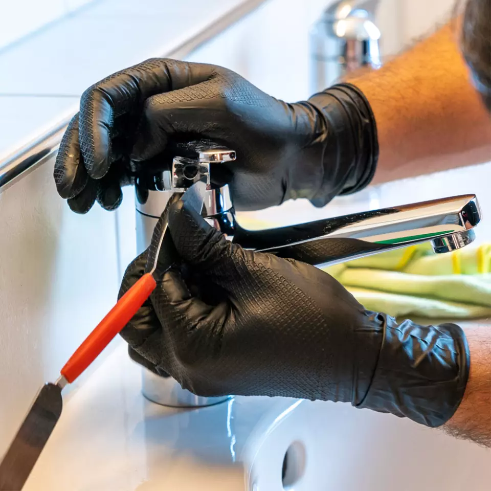 HygoStar 270808, Power Grip Powder-Free Nitrile Gloves, image 6, gallery thumbnail