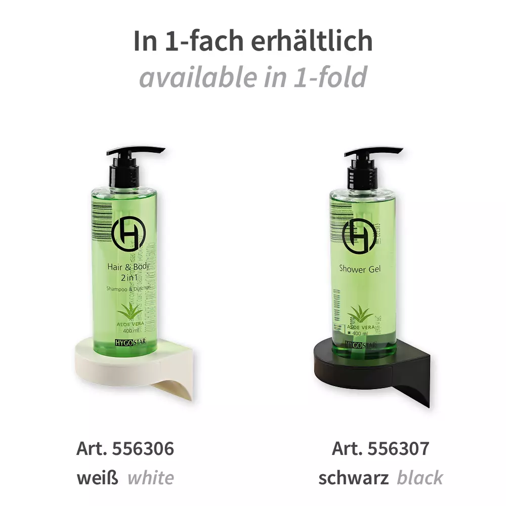 HygoStar 556309, Pump Dispenser Holder, Plastic, Black, image 6