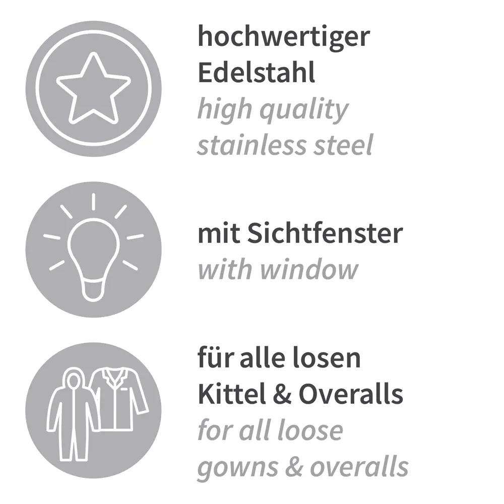 HygoStar 88938, Stainless Steel Gown and Coverall Dispenser, image 7