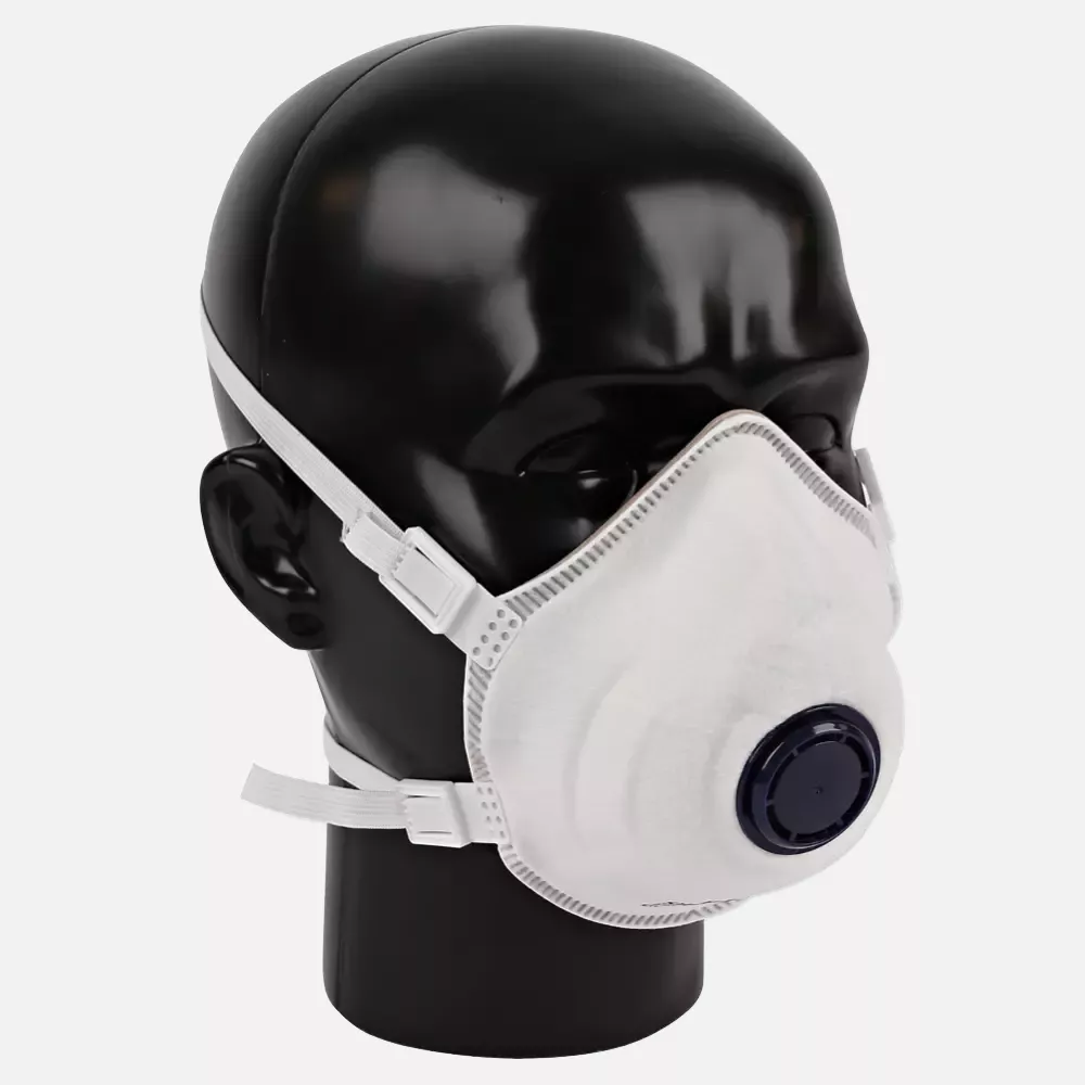 Franz Mensch 2935, FFP3 NR PP Respirators, with Valve, Cup-Shaped, image 2