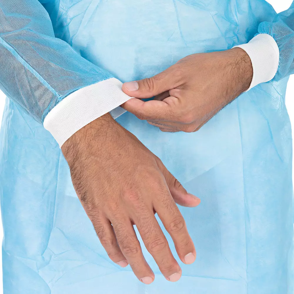 HygoNorm 277164, Light SMS Gowns with Knitted Cuffs, image 5