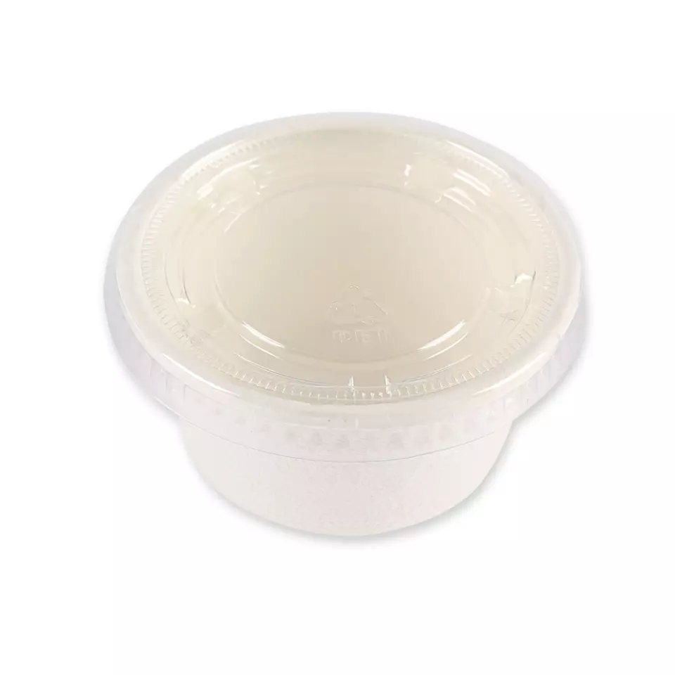 HygoStar 411410, PET Lids for Dressing Cups, ø 65 mm, Transparent, image 3, gallery thumbnail