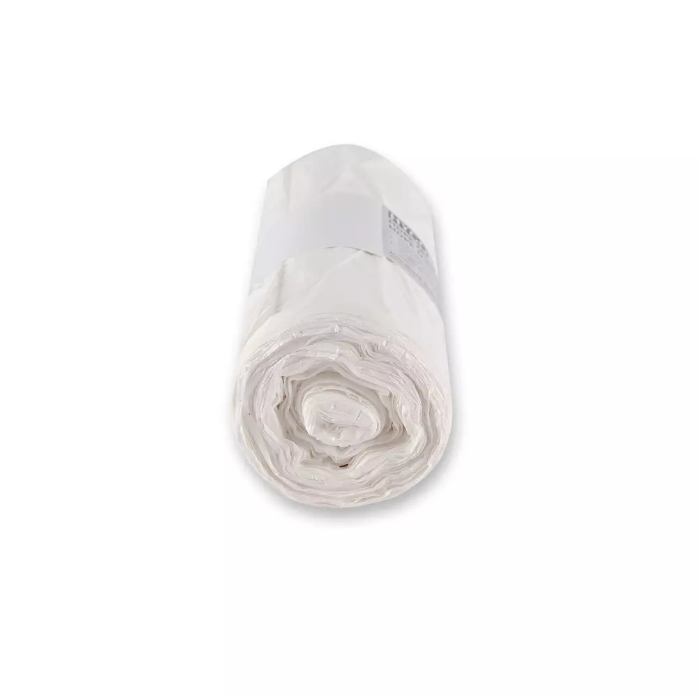 HygoClean 32791, HDPE Garbage Bags, Light, 65 l, White, Roll, image 3
