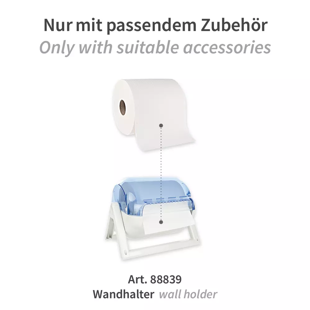 HygoClean 317440, Premium Airlaid Wiping Cloths, Roll, White, image 4