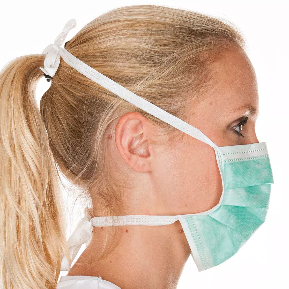 HygoStar 29166, Type II PP Face Mask, Ties, image 4